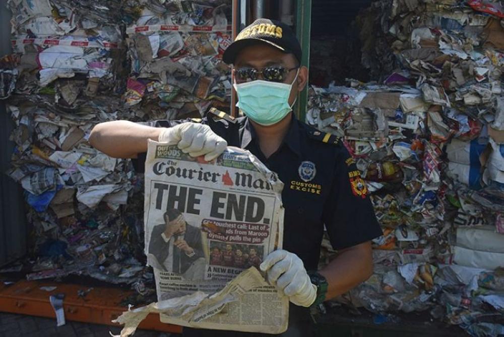 After plastic, Indonesia now also returns contaminated paper waste to Australia